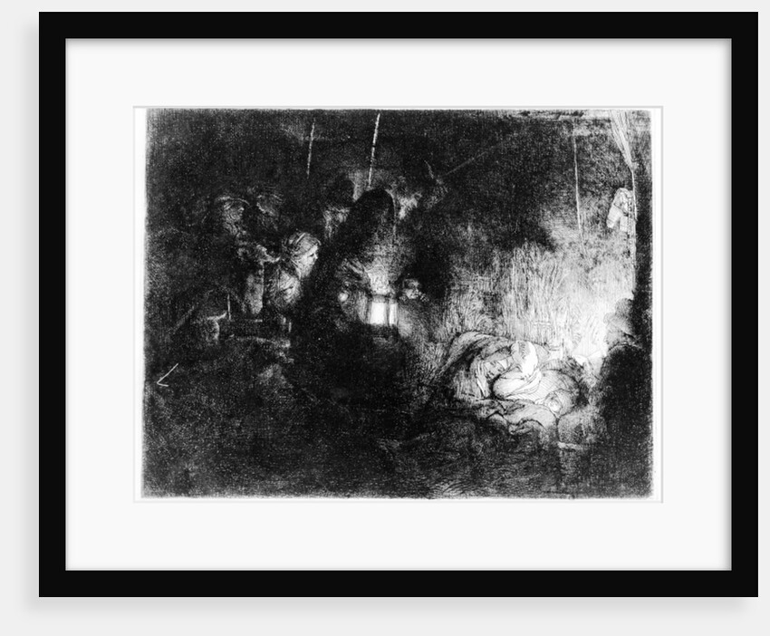 The Adoration of the Shepherds, c.1652 by Rembrandt Harmensz. van Rijn
