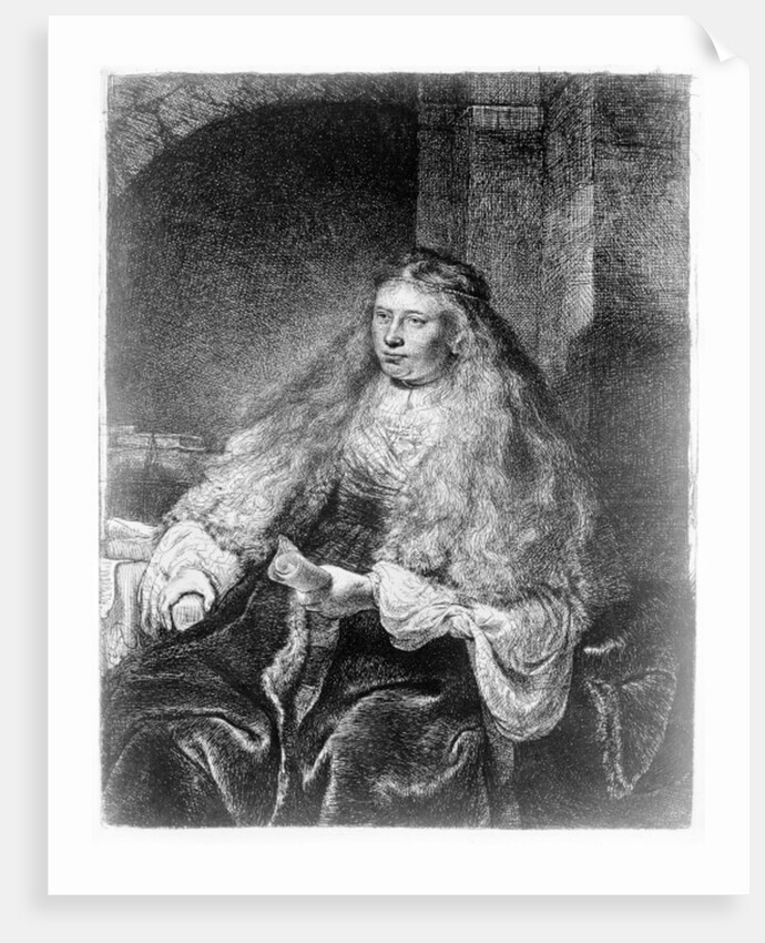 The Great Jewish Bride, 1635 by Rembrandt Harmensz. van Rijn