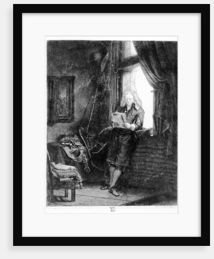 Jan Six, 1647 by Rembrandt Harmensz. van Rijn