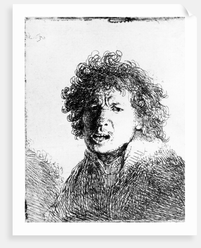 Self Portrait, 1630 by Rembrandt Harmensz. van Rijn