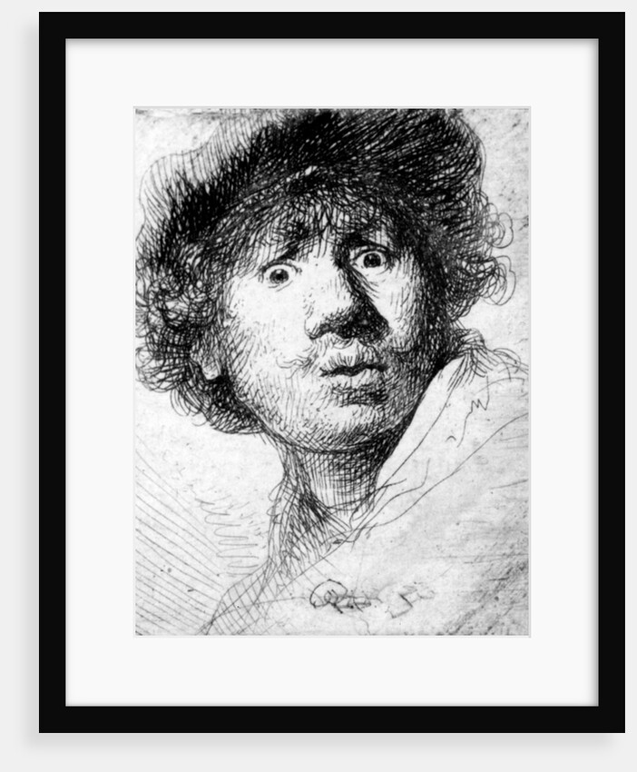 Self Portrait, 1630 by Rembrandt Harmensz. van Rijn
