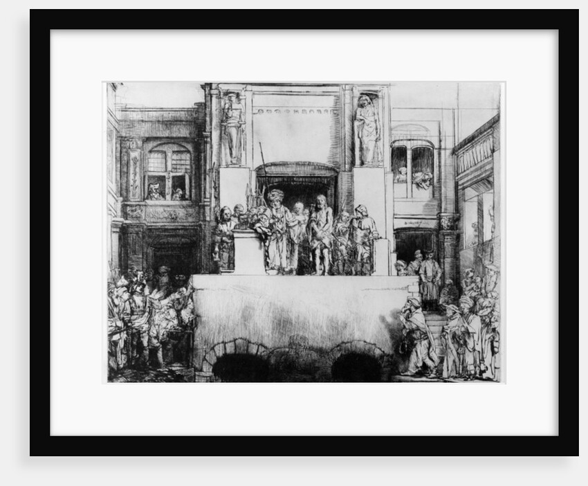 Christ Presented to the People, 1655 by Rembrandt Harmensz. van Rijn