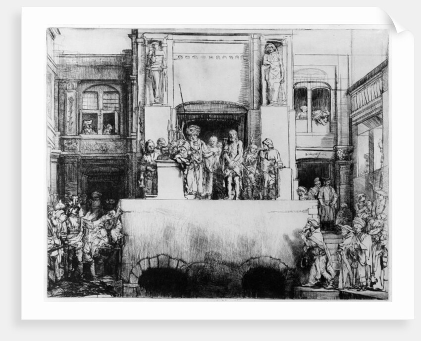 Christ Presented to the People, 1655 by Rembrandt Harmensz. van Rijn
