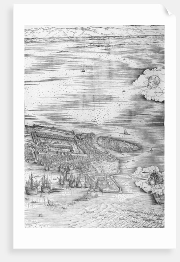 Grande Pianta Prospettica - Venice, c.1500 by Jacopo de' Barbari