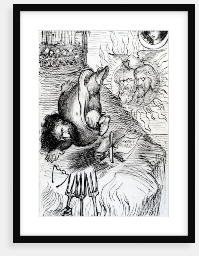 Rupes Topseia, 1874 by Dante Gabriel Charles Rossetti