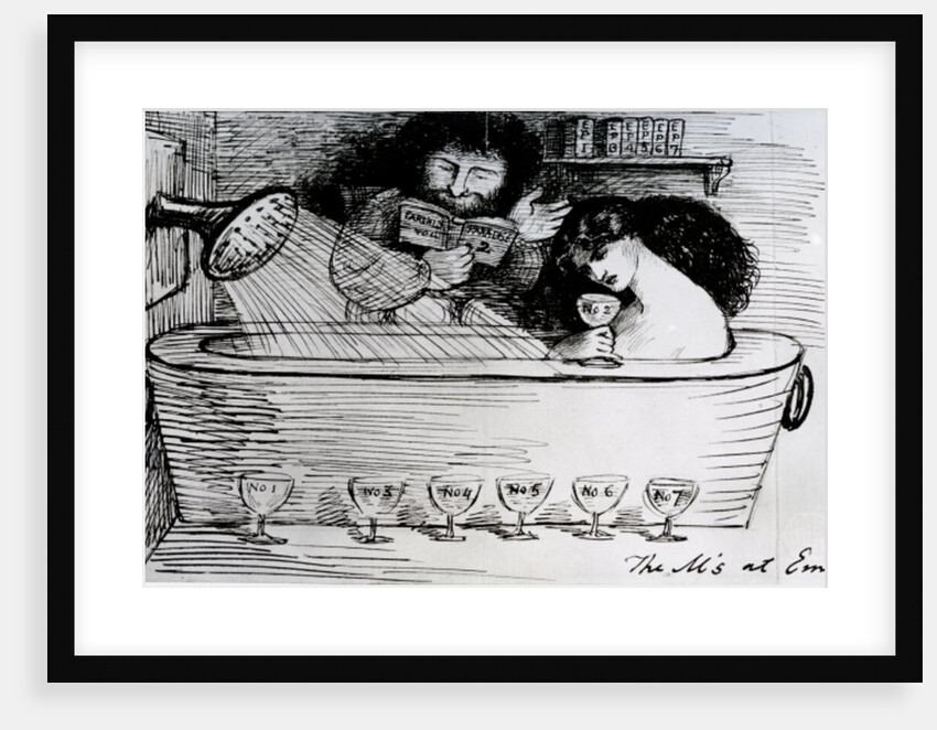 The M's at Ems, 1869 by Dante Gabriel Charles Rossetti