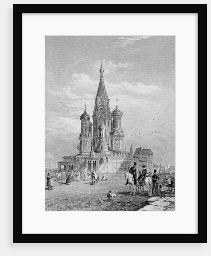 St. Basil's Cathedral, Moscow by Alfred Gomersal Vickers