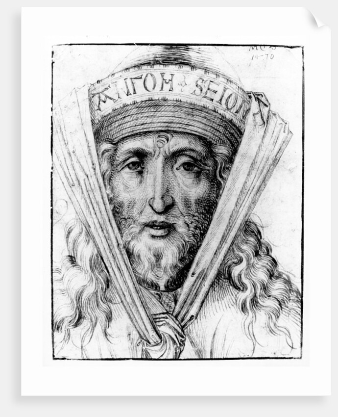 Head of a High Priest, c.1470 by Martin Schongauer