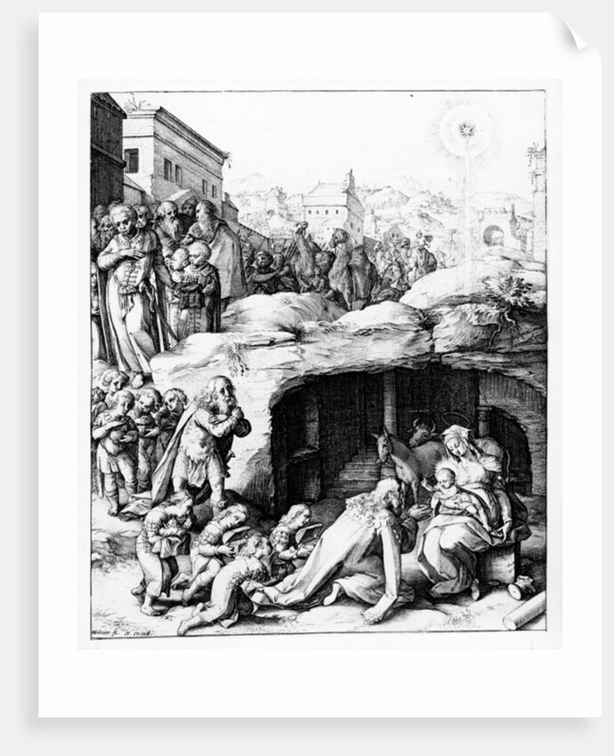 The Adoration of the Magi by Bernardino Passeri