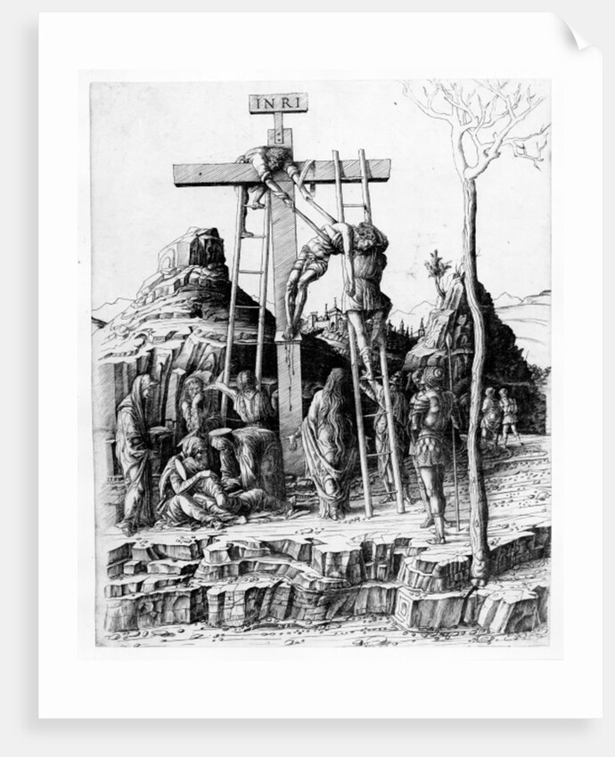 The Descent from the Cross, 1475 by Andrea Mantegna