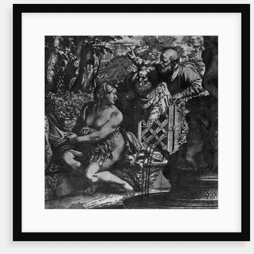 Susanna and the Elders, c.1590 by Annibale Carracci