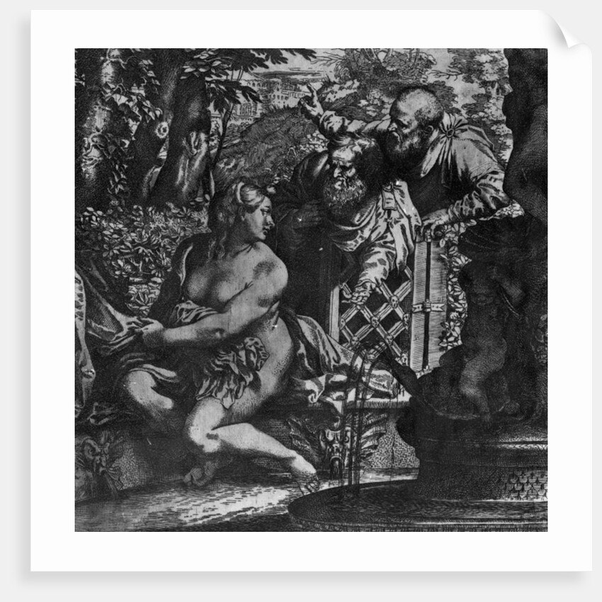 Susanna and the Elders, c.1590 by Annibale Carracci