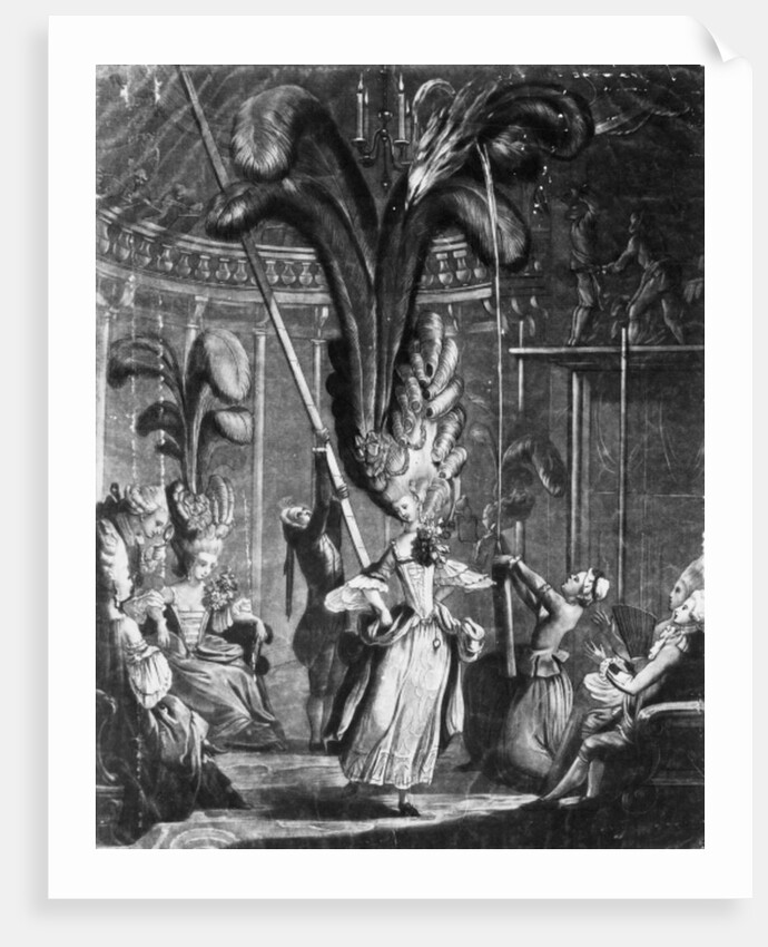 A Hint to the Ladies to take Care of their Heads, printed by Sayer + Bennet, 1776 by Samuel Hieronymous (after) Grimm