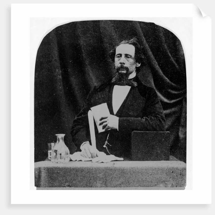 Charles Dickens by English Photographer