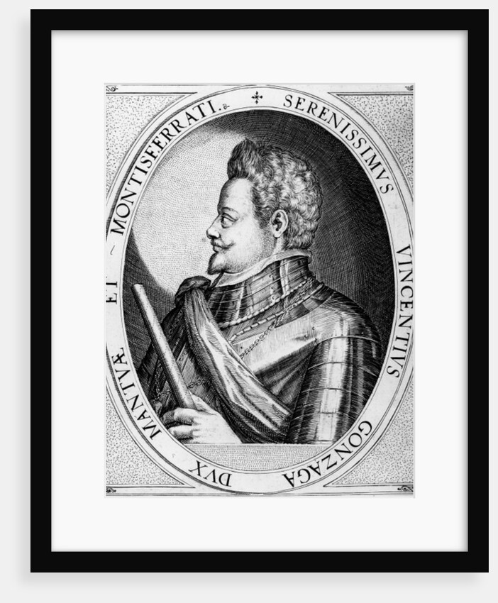 Vincenzo Gonzaga, Duke of Mantua, 1597 by Dominicus or Custodis Custos