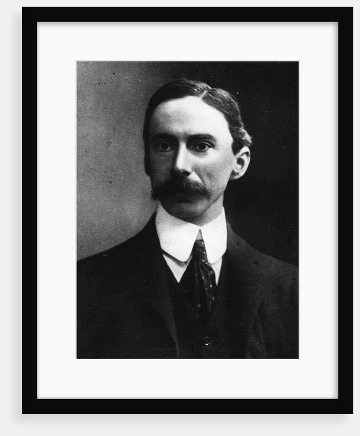 Bertrand Russell, standing as a candidate for Wimbledon during the by-election of 1907 by English Photographer
