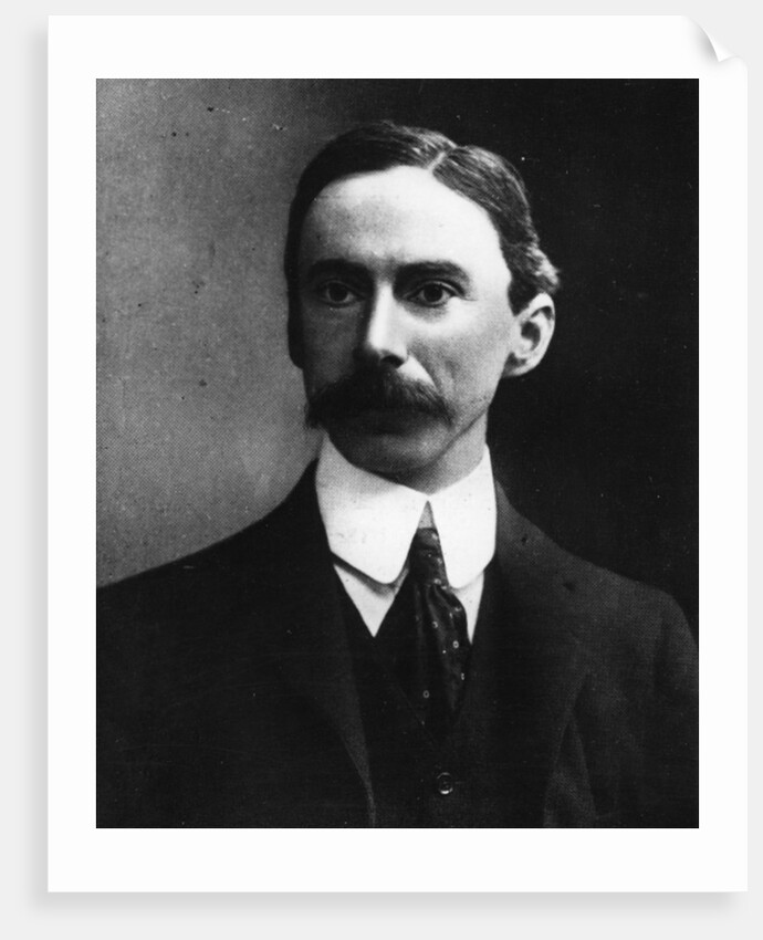 Bertrand Russell, standing as a candidate for Wimbledon during the by-election of 1907 by English Photographer