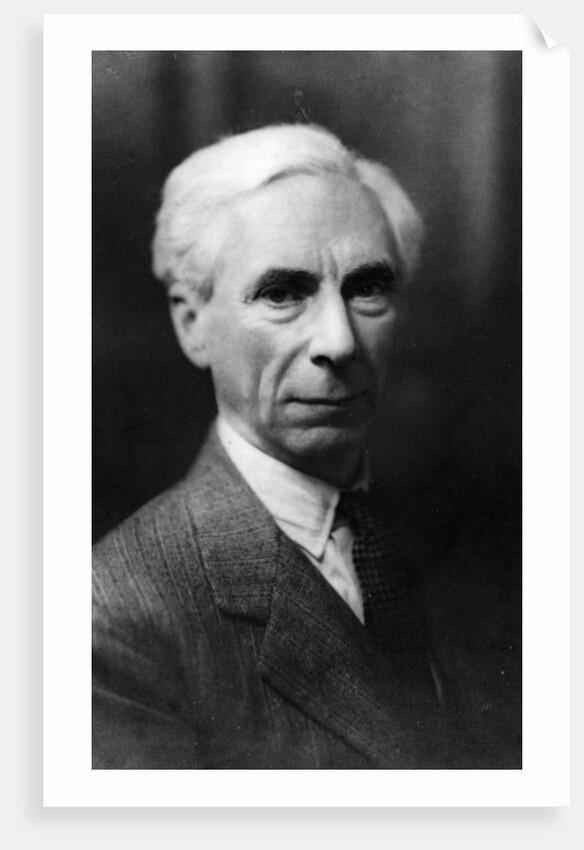 Bertrand Russell by English Photographer