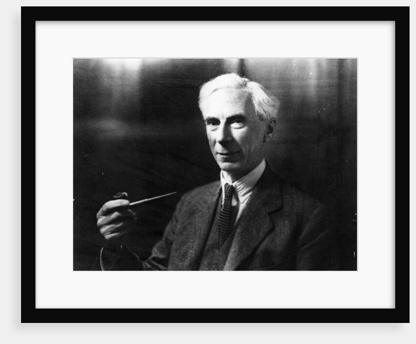 Bertrand Russell by English Photographer