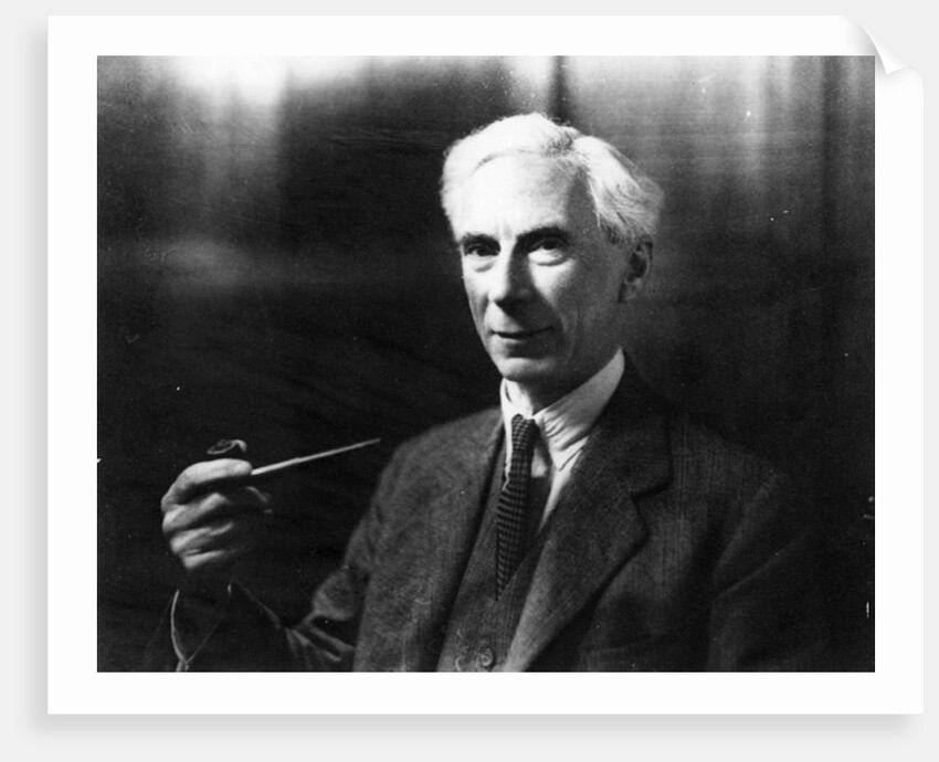Bertrand Russell by English Photographer
