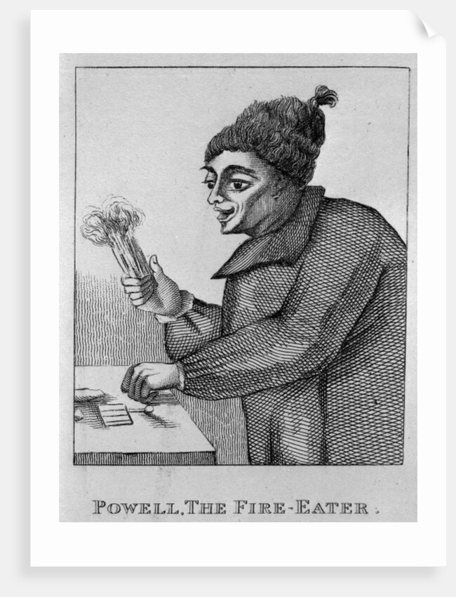 Robert Powell, The Fire Eater by English School