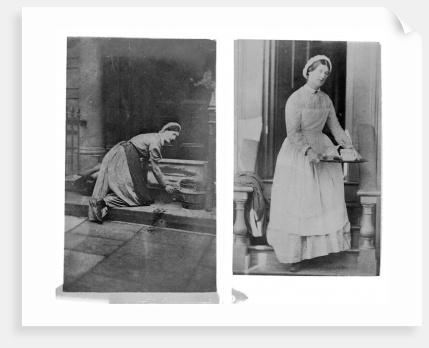 Household maid by English Photographer