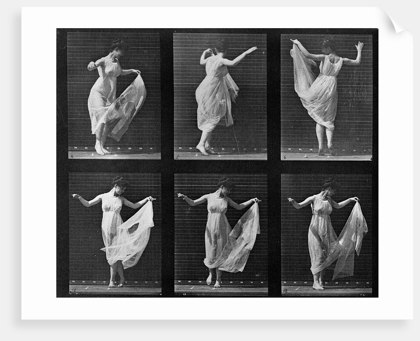 ancing Woma by Eadweard Muybridge