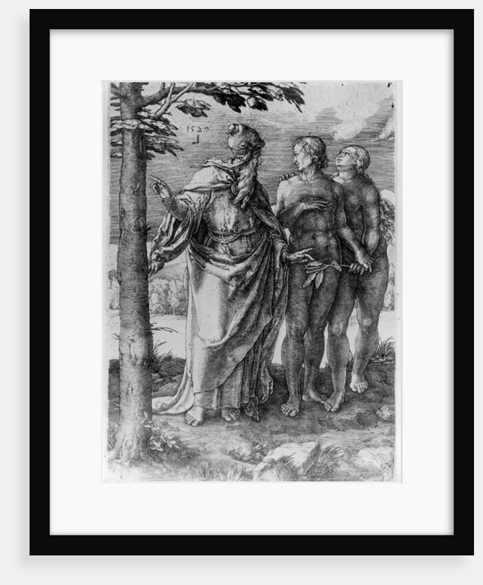 The First Prohibition, 1529 by Lucas van Leyden