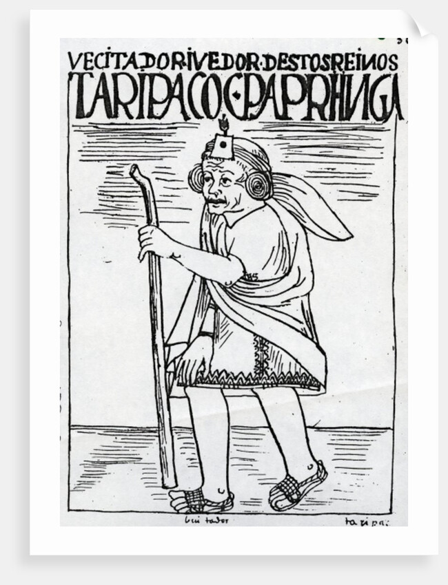 The Inspector by Felipe Huaman Poma de Ayala