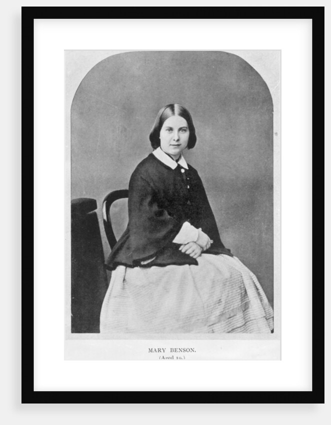 Mary Sidgwick Benson by English Photographer