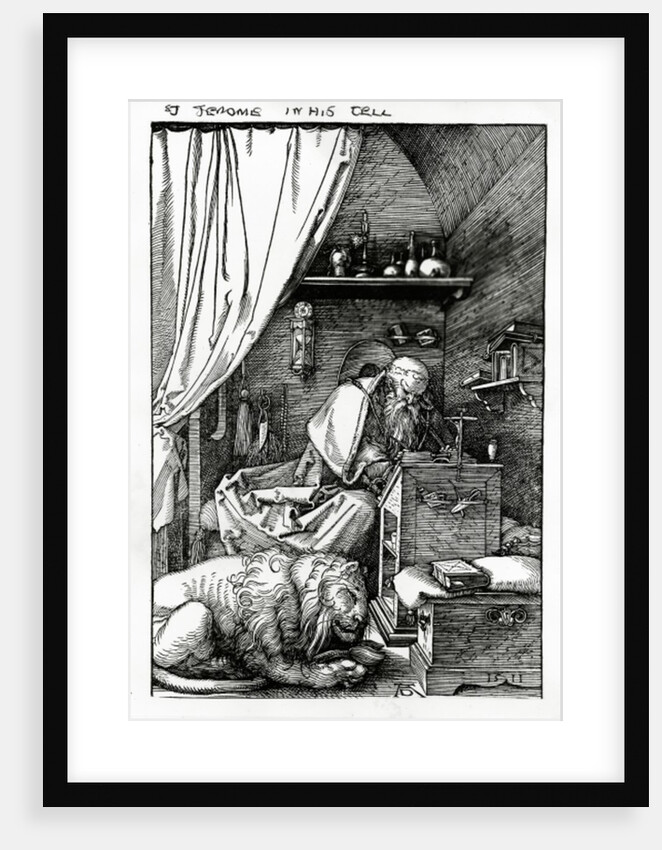 St. Jerome in his cell, 1511 by Albrecht Dürer or Duerer