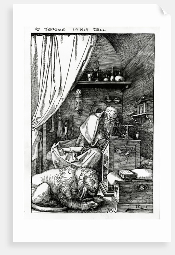 St. Jerome in his cell, 1511 by Albrecht Dürer or Duerer