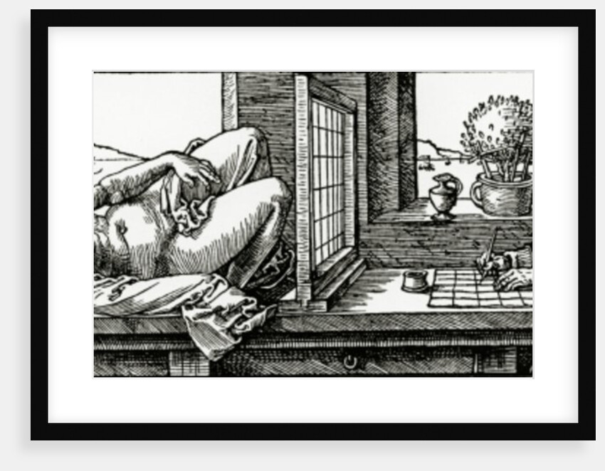 Illustration from Durer's 'Four Books on Measurement' by Albrecht Dürer or Duerer