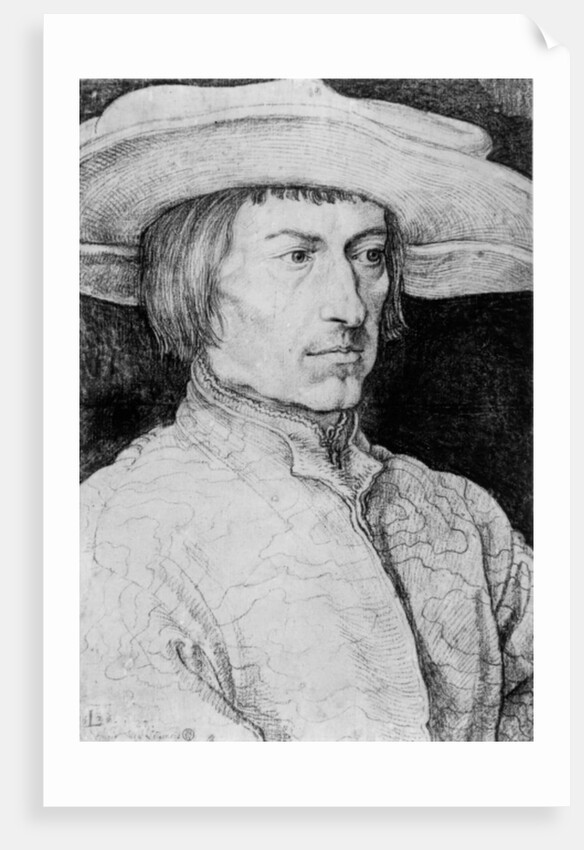 Portrait of an unknown man, 1525 by Albrecht Dürer or Duerer