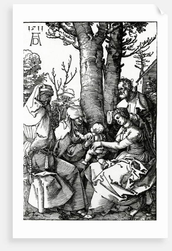 The Holy Family with St. Anne and St. Joachim, 1511 by Albrecht Dürer or Duerer