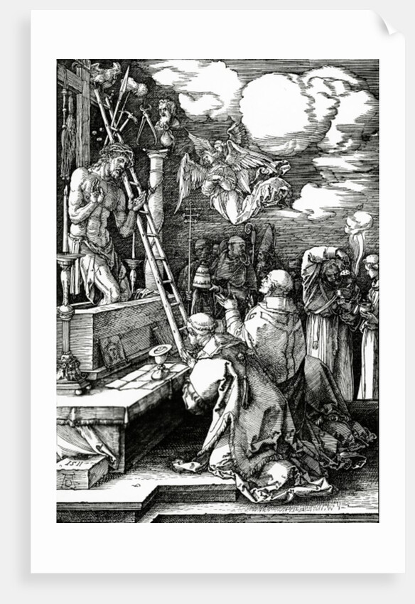 The Mass of St. Gregory by Albrecht Dürer or Duerer