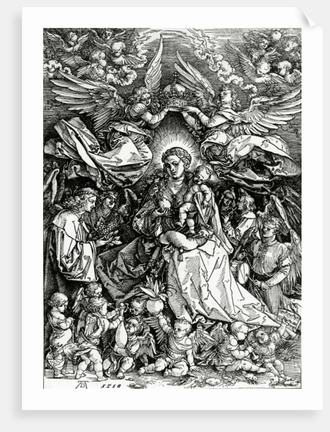 The Coronation of the Virgin and Child, 1518 by Albrecht Dürer or Duerer