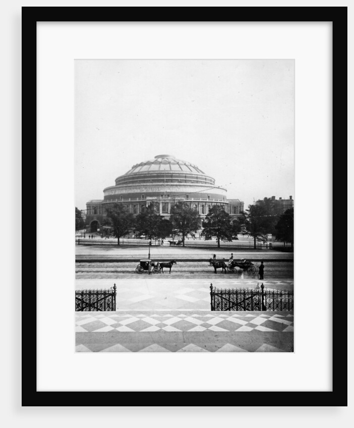 The Royal Albert Hall, London, c.1880's by English Photographer