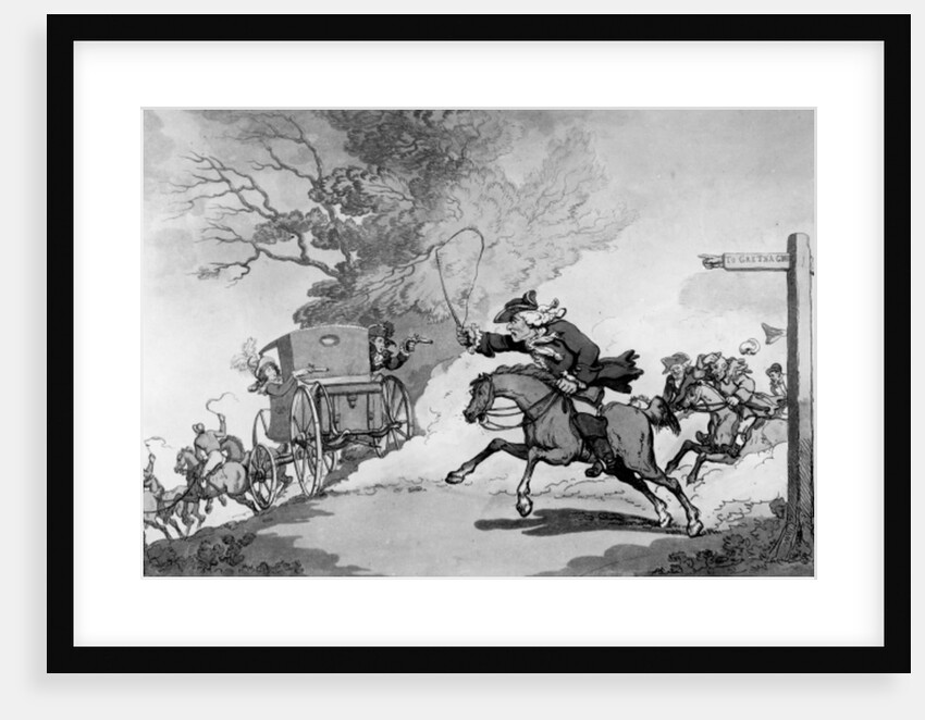 Fillial Affection, or A Trip to Gretna Green, 1780s by Thomas Rowlandson