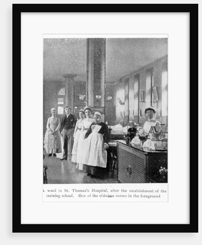 St Thomas's Hospital, post 1860 by English Photographer