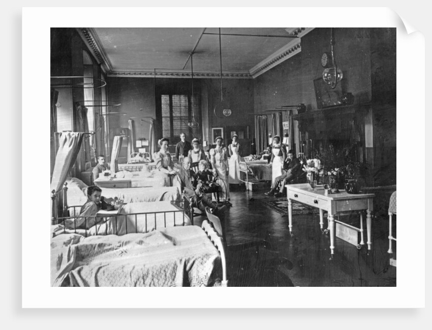 St. Bart's Hospital, The Pitcairn Ward by English Photographer
