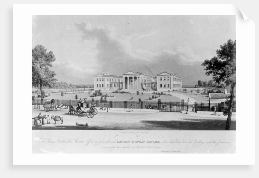 The London Orphan Asylum, c.1830 by George Hawkins
