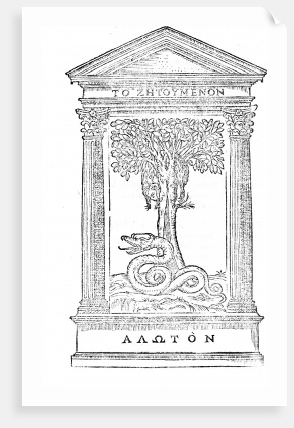 Illustration from 'La Italia Liberata Da' Goti' by Gian Giorgio Trissino published in 1548 by Italian School