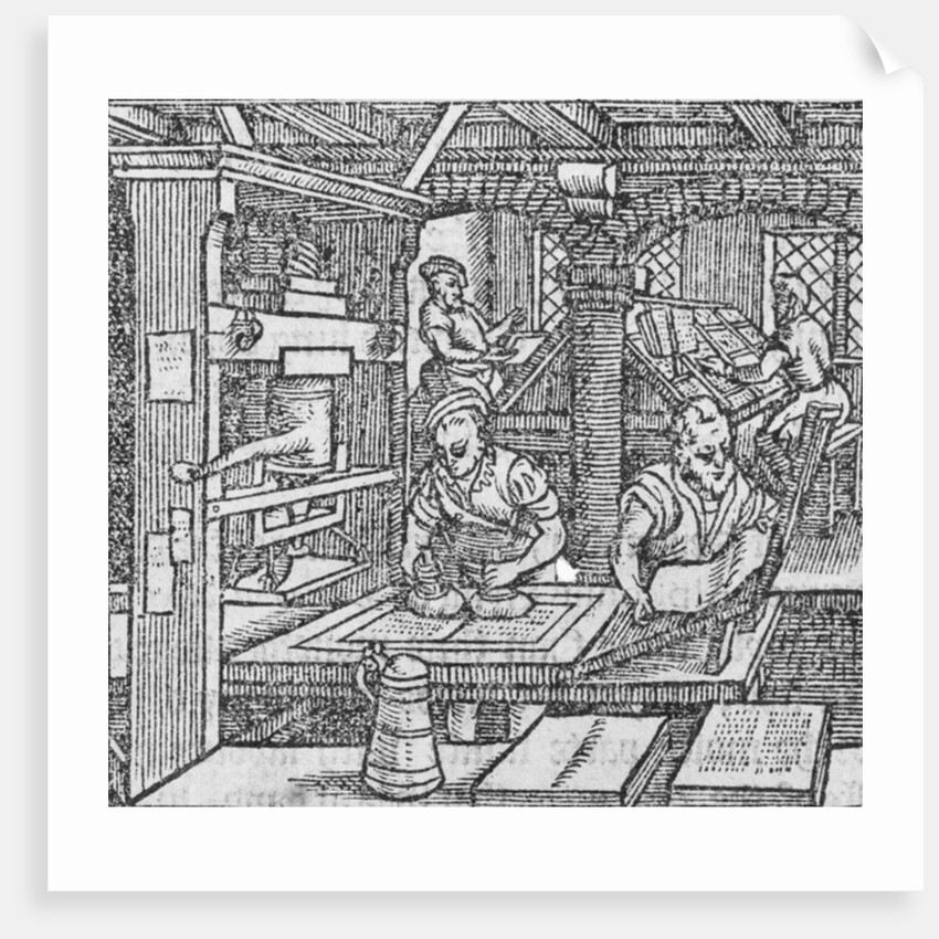 A printmaking workshop by German School