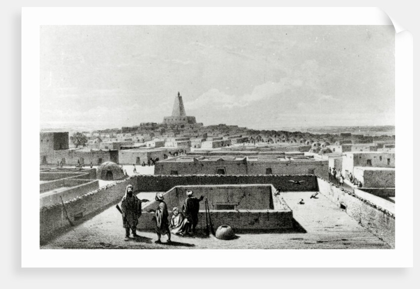 Timbuktu from the Terrace of the Traveller's House by Johann Martin Bernatz