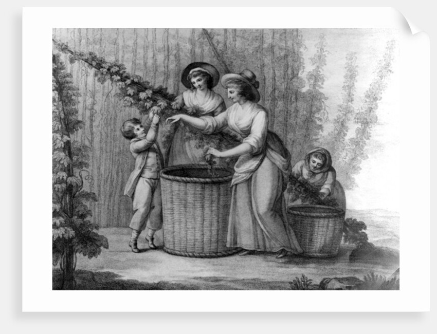 Hop Pickers by Henry William (after) Bunbury