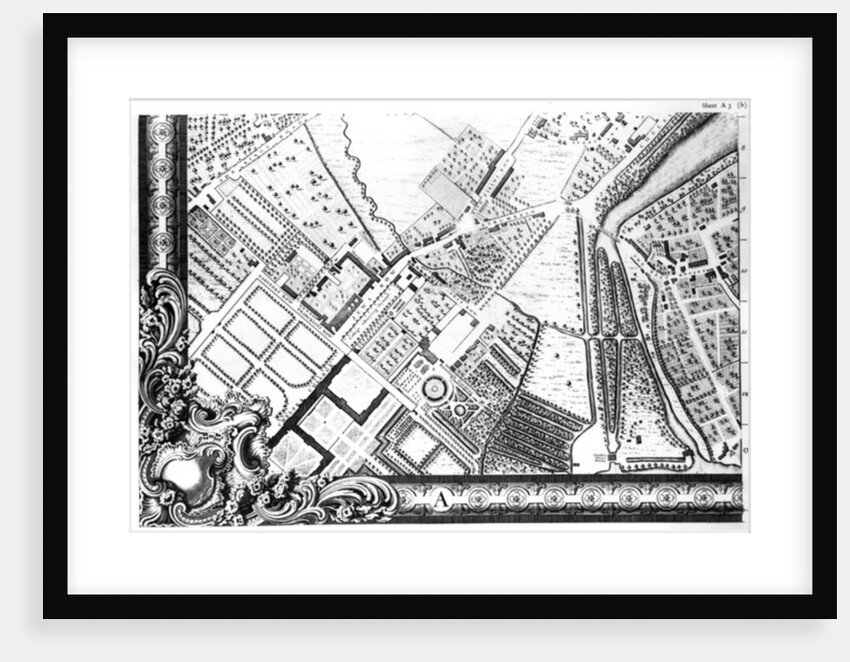 A Map of Chelsea by John Rocque
