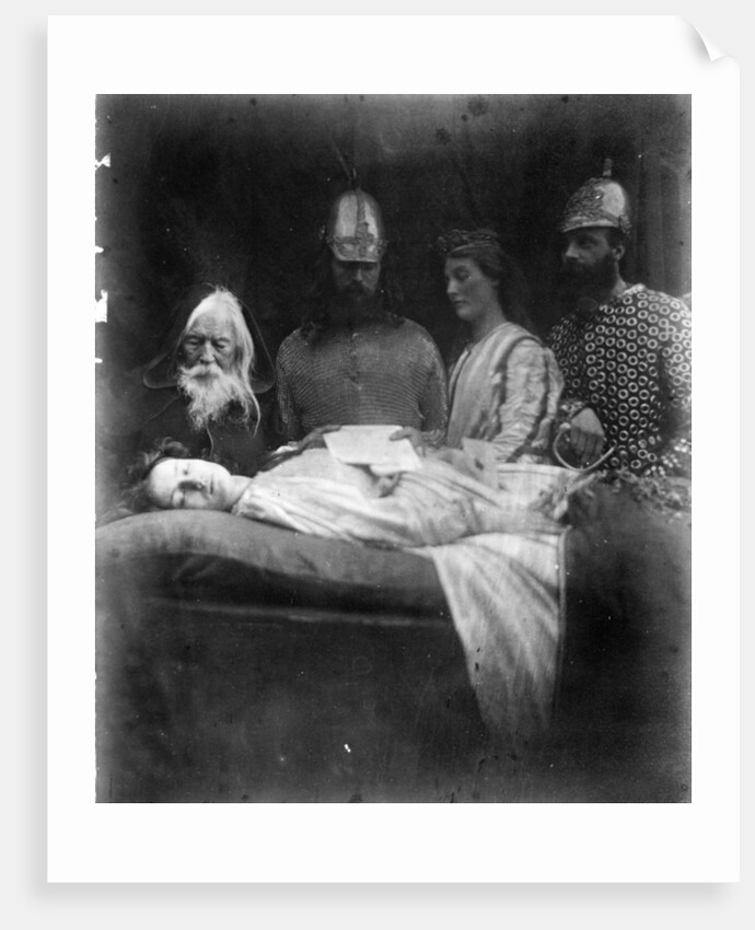 The Death of Elaine by Julia Margaret Cameron