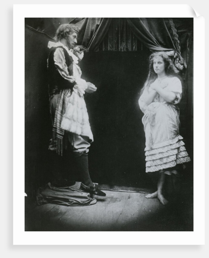 King Cophetua and the Beggar Maid by Julia Margaret Cameron