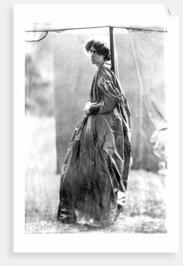 Jane Morris, posed by Dante Gabriel Rossetti, 1865 by John R. Parsons